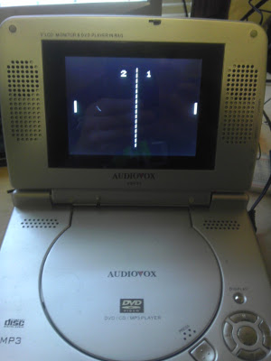 Pong running.